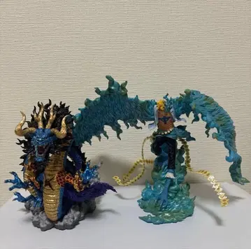 원피스 제일복권 카이도 마르코 라스트 원상 2개 세트 결품 있음