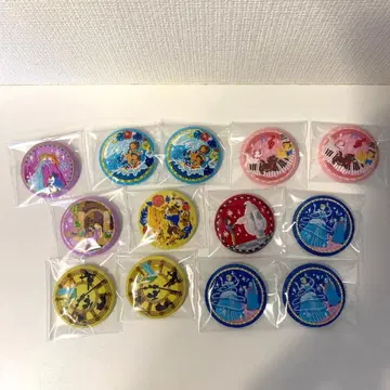 디즈니 자수 캔 배지 2 [ 8종 8개 ] 낱개 판매