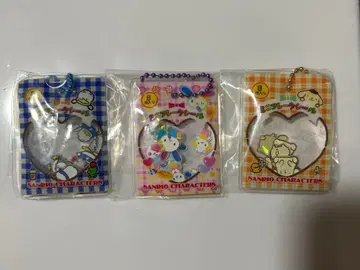 산리오 캐릭터즈 바스락 프레이크 씰풍 참 3개 세트