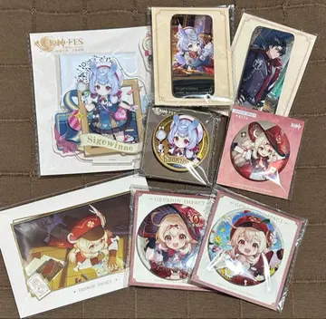 원신 시그윈 리오슬리 클레 아크릴 스탠드 캔뱃지