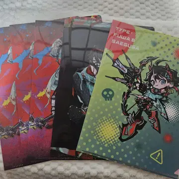 캐릭터 클리어 파일 5장 세트