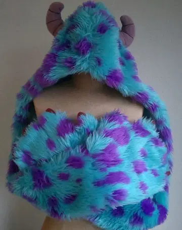 미사용 디즈니 팬캡 머플러 샐리 몬스터 주식회사 인기