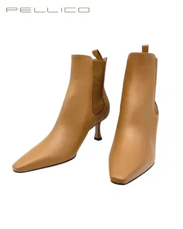 [ 미사용 ] PELLICO METRO 사이드 지퍼 힐 부츠 34