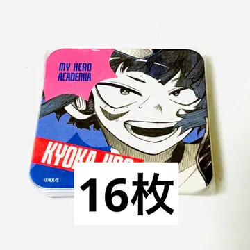 나의 히어로 아카데미아 원화전 아트 코스터 지로 쿄카