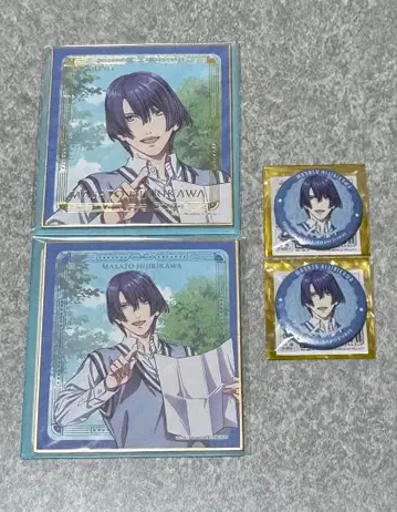 우타프리 스타츠아 히지리카와 마사토 색지 캔뱃지