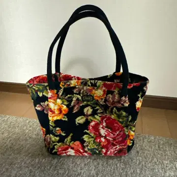 FEILER 페이러 슈니르 직조 꽃무늬 토트백