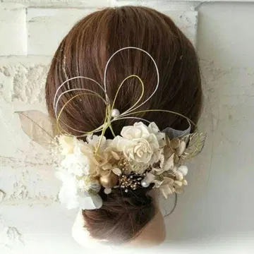 성인식 머리 장식 세련된 귀여운 인기 미즈히키