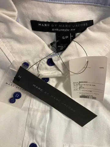 MARC BY 셔츠 S/P 마크바이 약간의 얼룩 있음 미사용 새상품