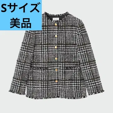 PLST 트위드 자켓