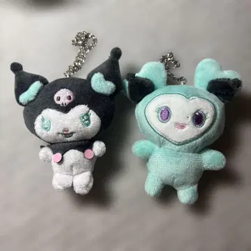 TWICE x 산리오 봉제 인형 2개 세트 미나 쿠로미