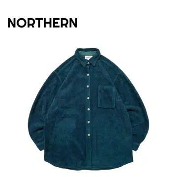 [ 새상품급 ] NORTHERN 90s 캐나다제 플리스 셔츠 보아 자켓