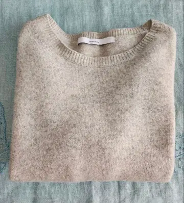 FRAMeWORK 그레이 크루넥 스웨터