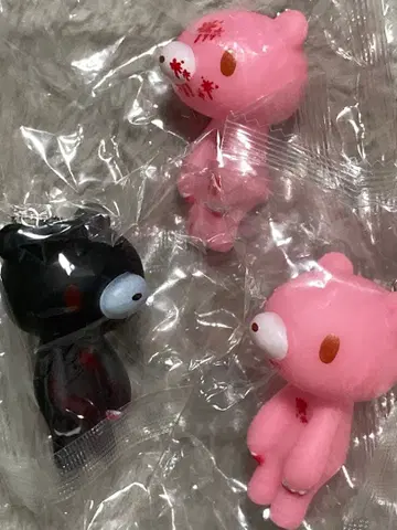 그루미 캡슐 소프트 비닐 마스코트 3개 세트