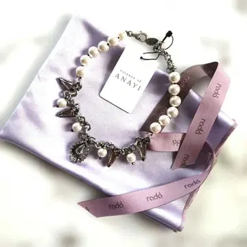 새상품&미사용! 이탈리아제 rada 펄 비즈 목걸이