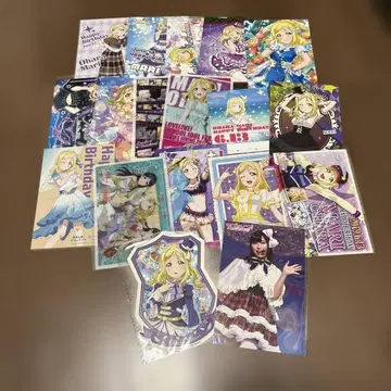 러브 라이브 선샤인 오하라 마리 엽서 묶음 판매