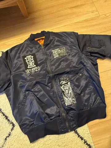 MASSES 마시스 네이비 MA-1 자켓 L 사이즈