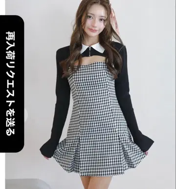 RANDY 하운드투스 앙상블 원피스 S 사이즈