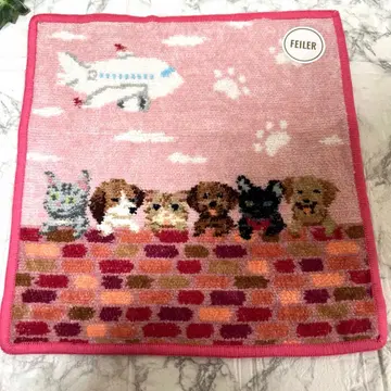 새상품 페이러 x JAL 콜라보 피핑 리틀 스카이 핑크 낮 FEILER