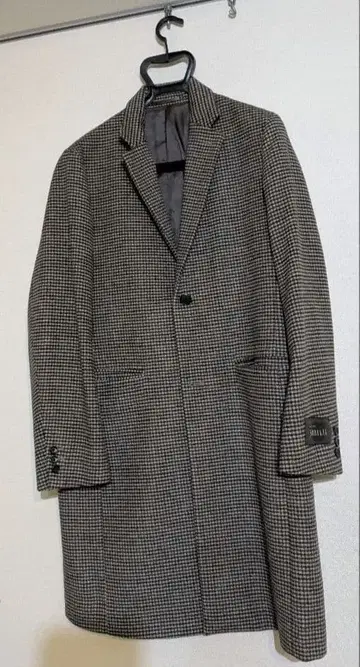 URBAN RESEARCH 체크 체스터 코트