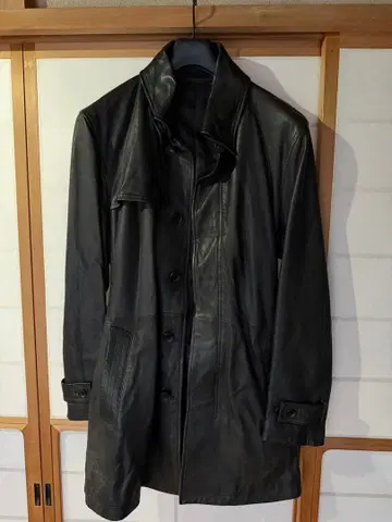 Tornado Mart 블랙 가죽 자켓 LL