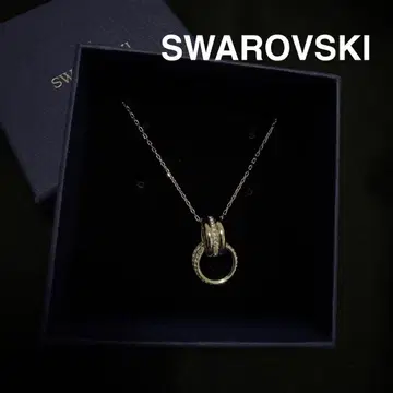 [ 새상품급 ] SWAROVSKI 스와로브스키 목걸이 실버 반지