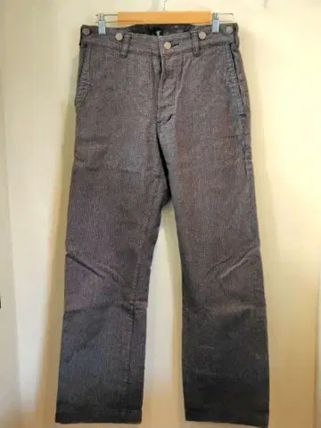 장고아투르 MIDDLE WORK B/S STRIPE PANTS