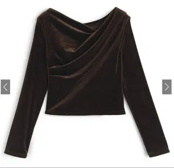 벨로아 드레이프 상의