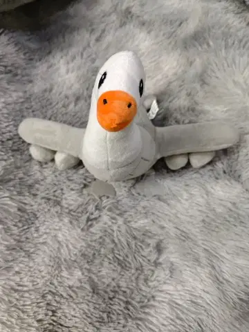 오리 모양 봉제 인형 비행기 날개 포함