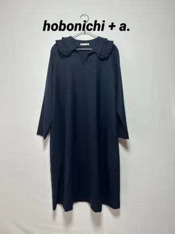 hobonichi + a. 프릴 옷깃 원피스 M
