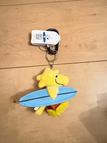 [새상품] 스누피 서프샵 우드스탁 스냅링 마스코트