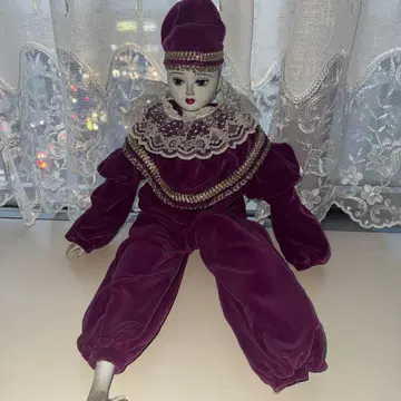 보라색 클래식 인형