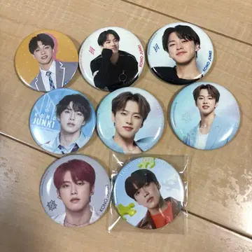 코노 준키 캔뱃지 8개 세트