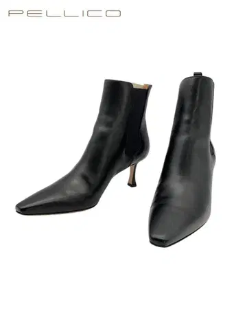 [미사용] PELLICO VENERE 사이드 고어 힐 부츠 36.5