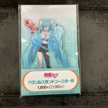 하츠네 미쿠 아크릴 스탠드 코스터 B