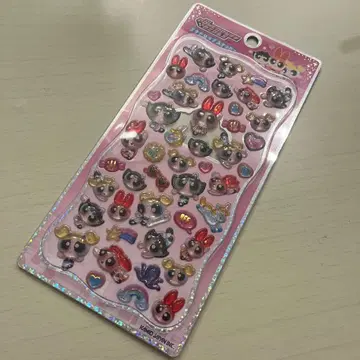 파워퍼프걸스 푸치 드롭 스티커