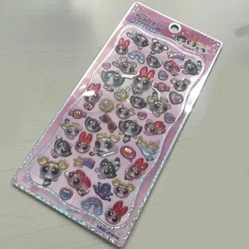 파워퍼프걸스 푸치 드롭 스티커