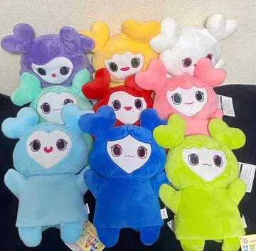 TWICE LOVELYS 퍼펫 봉제 인형 GIGO 한정판 전종 세트