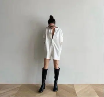 [ 미사용 새상품 ] SeaRoomlynn 헨리넥 숏 올인원