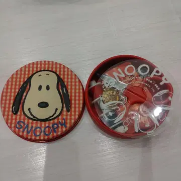 스누피 소잉 세트 캔