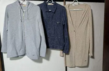 CROCODILE 아우터 M 사이즈 묶음 판매 후드티 자켓 가디건