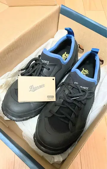 Danner 대너 랩탑 블랙/블루 스니커즈