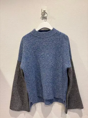 SHEL TTER 셋업 니트 블루 니트