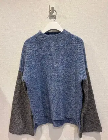 SHEL TTER 셋업 니트 블루 니트