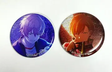 시노노메 아키토 글리터 캔뱃지 시네마 2개 세트