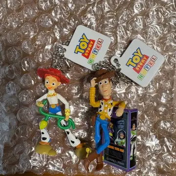 토이스토리 호텔 키체인 우디 제시 2점