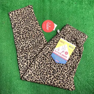 Cookman 스테디셀러 모델 셰프 팬츠 표범 무늬 레오파드 L