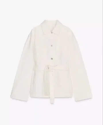 TRF 벨트 포함 데님 자켓