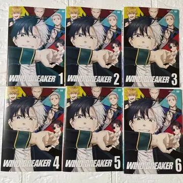 WIND BREAKER 윈드브레이커 DVD 전 6권 세트