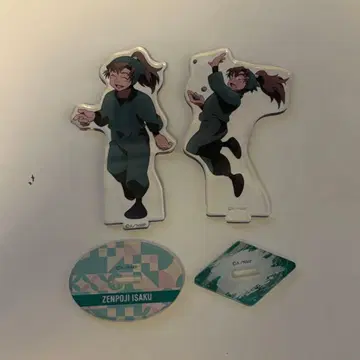 닌타마 란타로 젠포지 잇사쿠 아크릴 스탠드 2종 세트