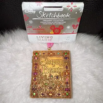 디즈니 스토어 잠자는 숲속의 공주 오너먼트 팝업 사운드